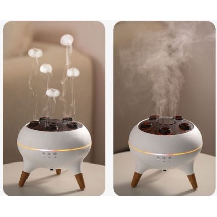 Immax 09104L - Aroma difusér a zvlhčovač vzduchu JELLYFISH LED/11W/5V