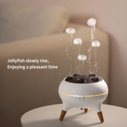 Immax 09104L - Aroma difusér a zvlhčovač vzduchu JELLYFISH LED/11W/5V