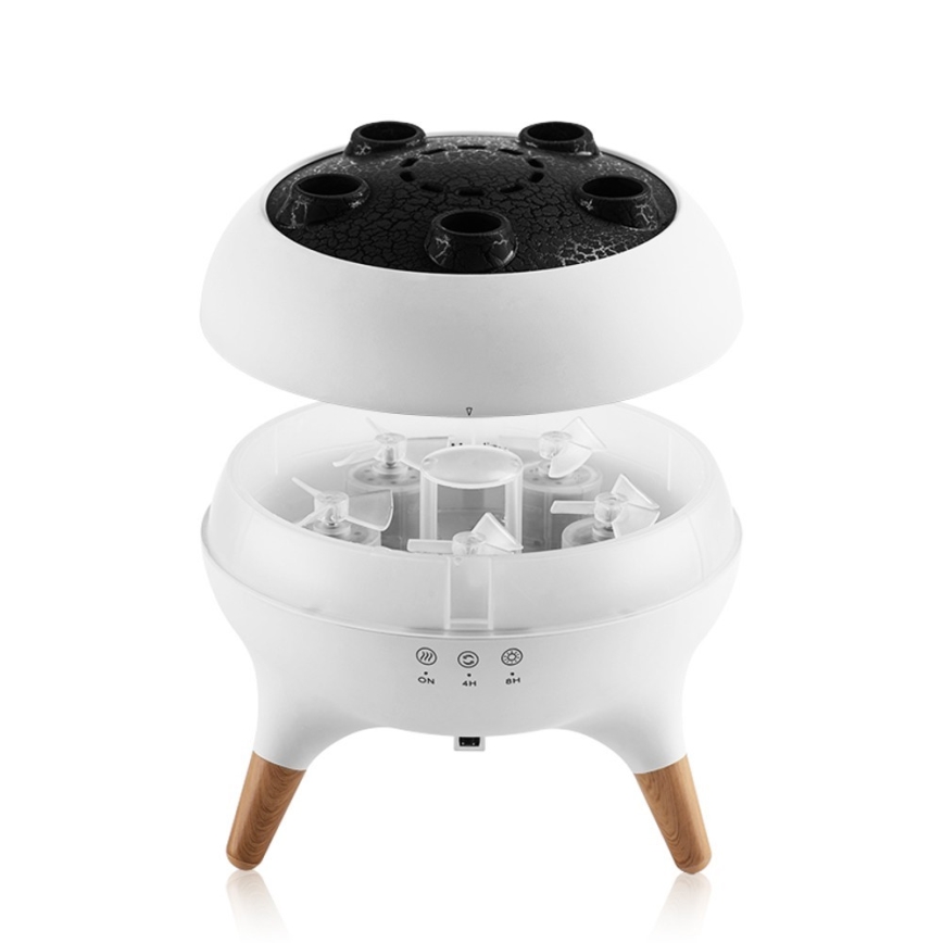 Immax 09104L - Aroma difusér a zvlhčovač vzduchu JELLYFISH LED/11W/5V