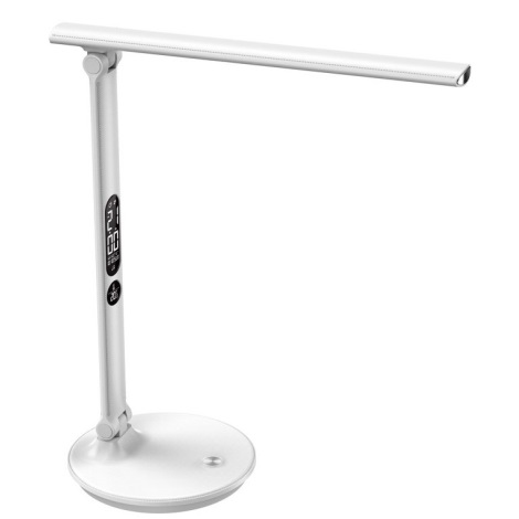 Immax - LED Stmívatelná stolní lampička s budíkem CORBIE LED/9W/230V
