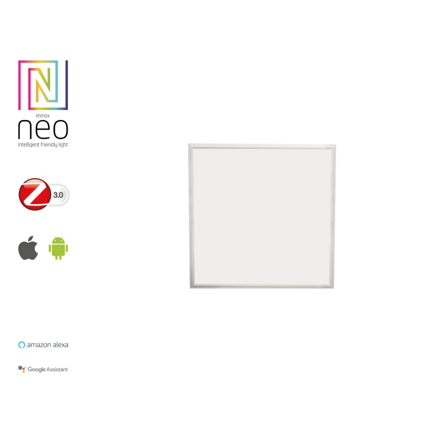 Immax NEO 07011KD - LED Stmívatelný panel LED/38W/230V ZigBee Tuya