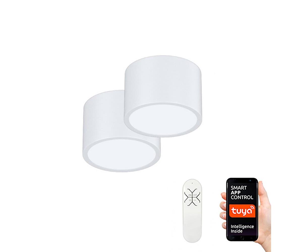 Immax Neo Immax Neo 07024L-15BD - Sada 2x LED Stropní svítidlo RONDATE 2xLED/12W/230V + DO IM0691