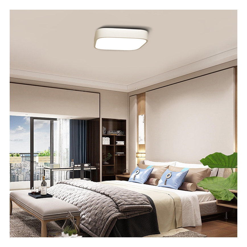 Immax NEO 07040L - LED Stmívatelné stropní svítidlo RECUADRO LED/56W/230V Tuya + dálkové ovládání
