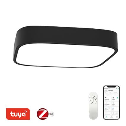 Immax NEO 07041L - LED Stmívatelné stropní svítidlo RECUADRO LED/67W/230V 80x80 Tuya + dálkové ovládání