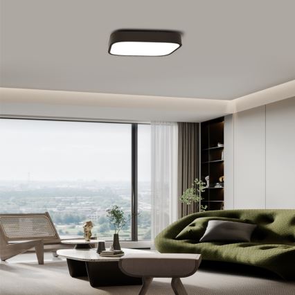 Immax NEO 07041L - LED Stmívatelné stropní svítidlo RECUADRO LED/67W/230V 80x80 Tuya + dálkové ovládání