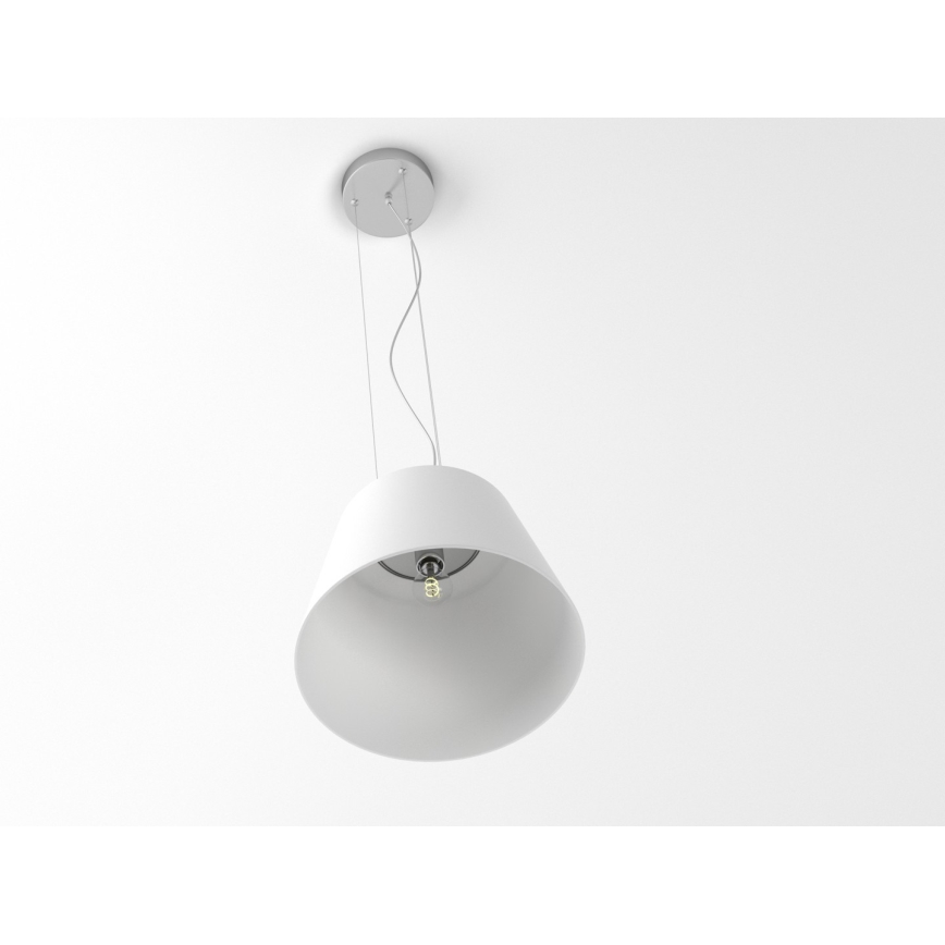 Immax NEO 07053L - LED RGBW Stmívatelný lustr na lanku CONO 1xE27/8,5W/230V 32 cm Tuya + dálkové ovládání