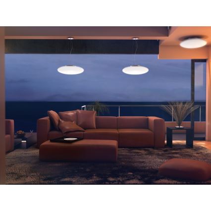 Immax NEO 07055L-LED RGB Stmívatelný lustr na lanku ELIPTICO 3xE27/8,5W/100-240V Tuya