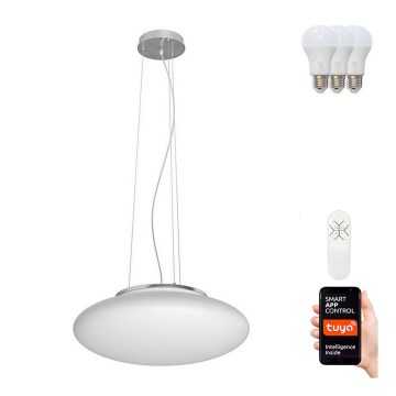 Immax NEO 07055L-LED RGB Stmívatelný lustr na lanku ELIPTICO 3xE27/8,5W/100-240V Tuya