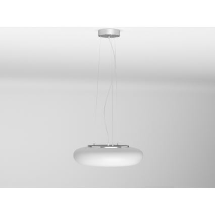 Immax NEO 07059L - LED RGBW Stmívatelný lustr na lanku FUENTE 3xE27/8,5W/100-240V 40 cm + dálkové ovládání Tuya