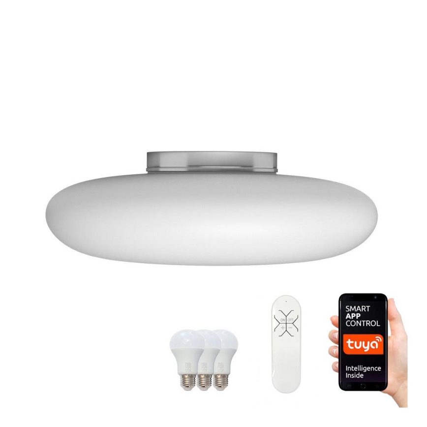 Immax NEO 07061L-LED RGBW Stmívatelné stropní svítidlo FUENTE 3xLED/8,5W/100-240V Tuya + dálkové ovládání 