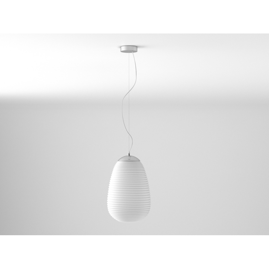 Immax NEO 07066L - LED RGBW Stmívatelný lustr COCONO 1xE27/8,5W/100-240V 24 cm Tuya + dálkové ovládání 
