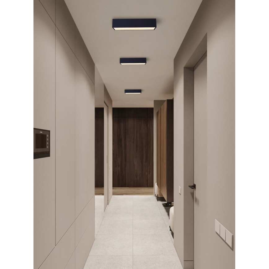 Immax NEO 07074-60 - LED Stmívatelné stropní svítidlo CANTO LED/34W/230V černá Tuya + dálkové ovládání