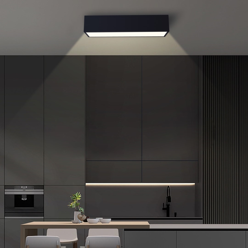 Immax NEO 07074-60 - LED Stmívatelné stropní svítidlo CANTO LED/34W/230V černá Tuya + dálkové ovládání