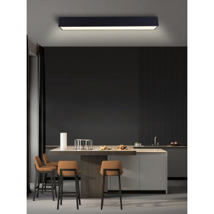 Immax NEO 07074-90 - LED Stmívatelné stropní svítidlo CANTO LED/50W/230V černá Tuya + dálkové ovládání