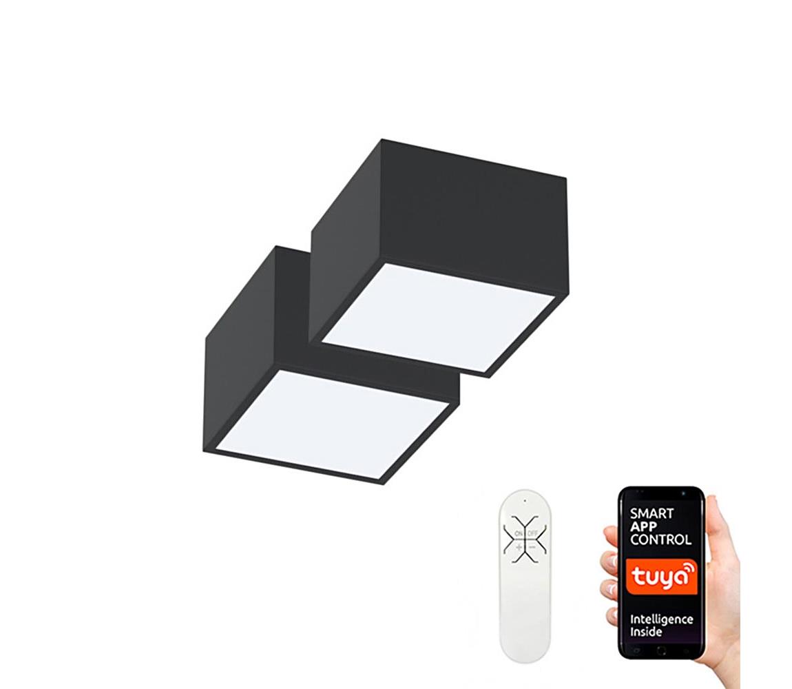 Immax Neo Immax Neo 07074L-15BD - Sada 2x LED Stropní svítidlo CANTO 2xLED/12W/230V + DO IM0693