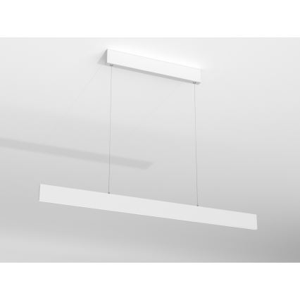 Immax NEO 07075L-LED Stmívatelný lustr na lanku LISTON bílá LED/18W/230V Tuya + dálkové ovládání