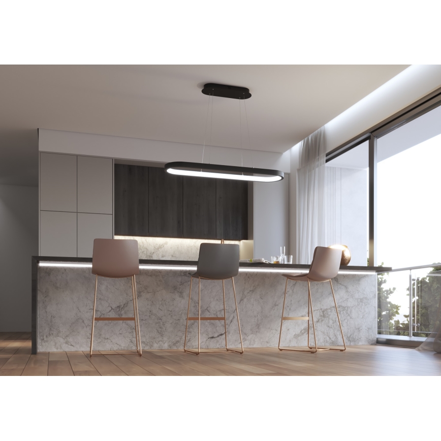Immax NEO 07077L - LED Stmívatelný lustr na lanku HIPODROMO LED/66W/230V Tuya + dálkové ovládání 
