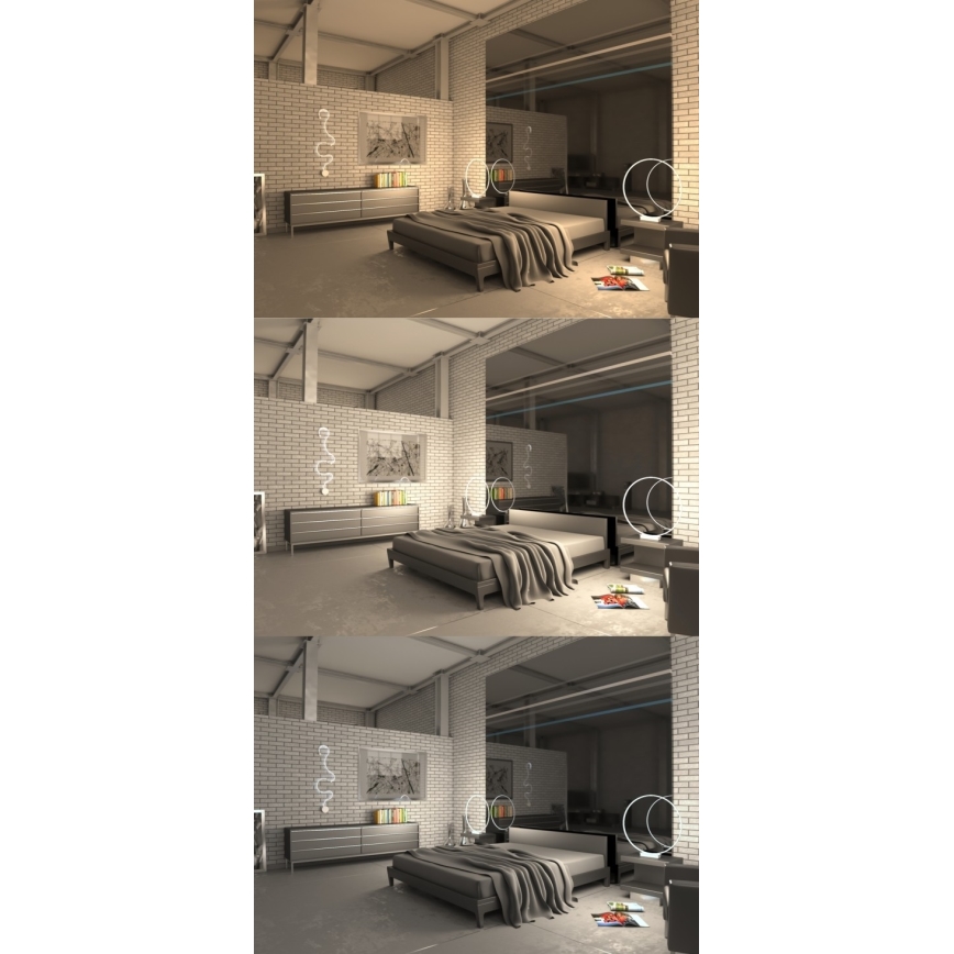 Immax NEO 07084L - LED Stmívatelná stolní lampa ARO LED/18W/100-240V Tuya + dálkové ovládání 