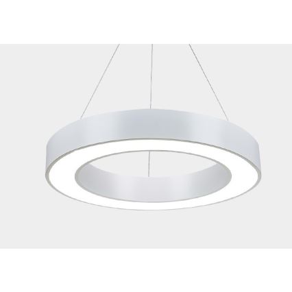 Immax NEO 07091L - LED Stmívatelný lustr na lanku PASTEL LED/52W/230V 60 cm bílý Tuya + dálkové ovládání 