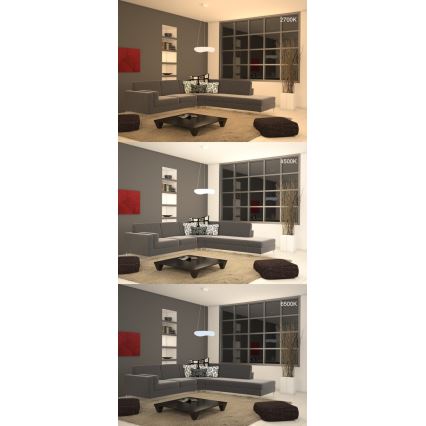 Immax NEO 07099L - LED Stmívatelné stropní svítidlo PULPO LED/40W/230V 60 cm Tuya + dálkové ovládání