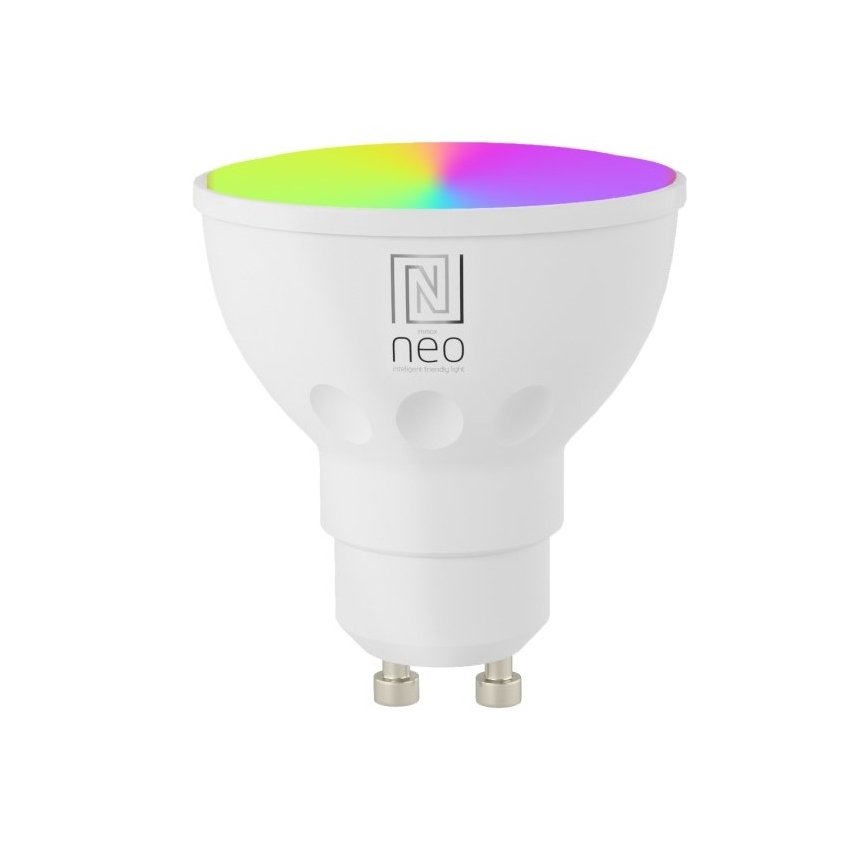 Immax NEO 07118B-2 - LED RGB+CCT Venkovní stmívatelné nástěnné bodové svítidlo PARED 2xGU10/5,5W/230V Wi-Fi Tuya IP65