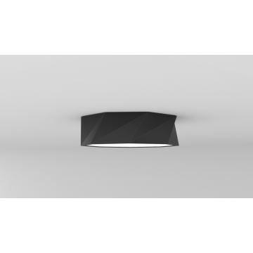 Immax NEO 07130-B40 - LED SMART Stmívatelné stropní svítidlo DIAMANTE černá LED/31W/230V + dálkové ovládání 40cm Tuya ZigBee