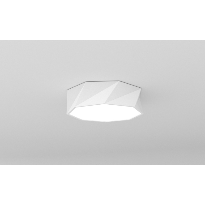 Immax NEO 07131-W40 - LED SMART Stmívatelné stropní svítidlo DIAMANTE bílá LED/31W/230V + dálkové ovládání 40cm Tuya ZigBee