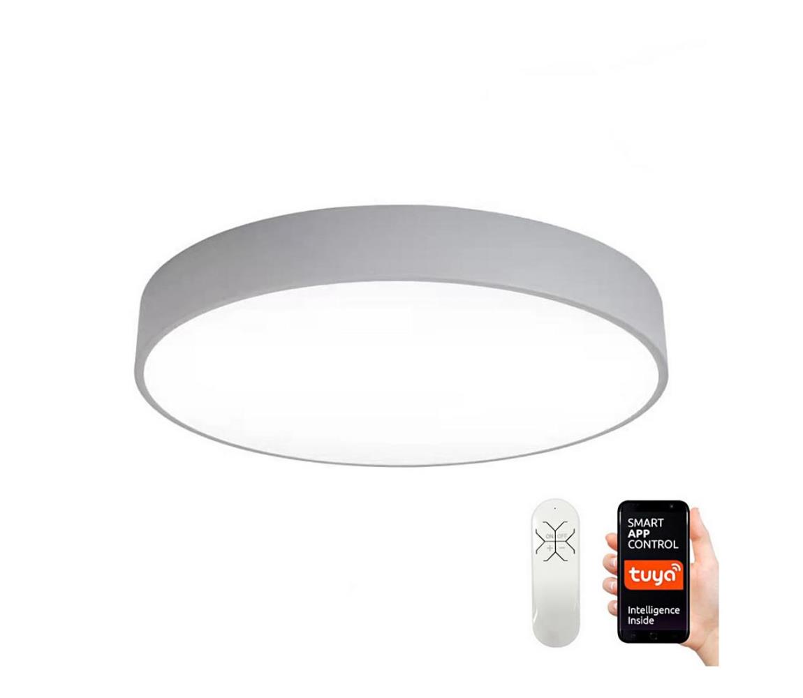 Immax Neo Immax NEO 07143-GR80 - LED Stmívatelné svítidlo RONDATE 65W/230V Tuya šedá + DO IM0860