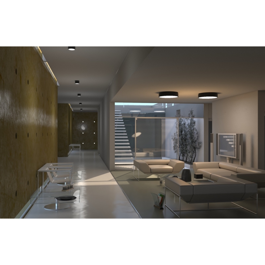 Immax NEO 07143-GR80 - LED Stmívatelné stropní svítidlo RONDATE LED/65W/230V Tuya šedá + dálkové ovládání