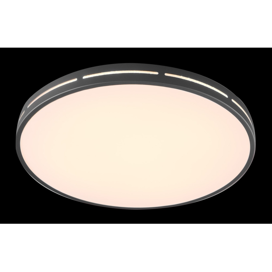 Immax NEO 07145-B42 - LED Stmívatelné stropní svítidlo NEO LITE VISTAS LED/24W/230V Tuya Wi-Fi černá + dálkové ovládání