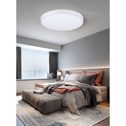 Immax NEO 07149-W40 - LED Stmívatelné stropní svítidlo NEO LITE AREAS LED/24W/230V Tuya Wi-Fi bílá + dálkové ovládání