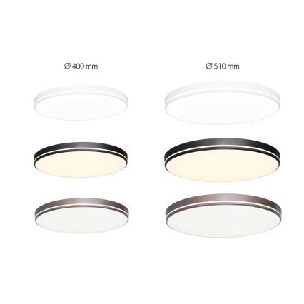 Immax NEO 07149-W51 - LED Stmívatelné stropní svítidlo NEO LITE AREAS LED/48W/230V Tuya Wi-Fi bílá + dálkové ovládání