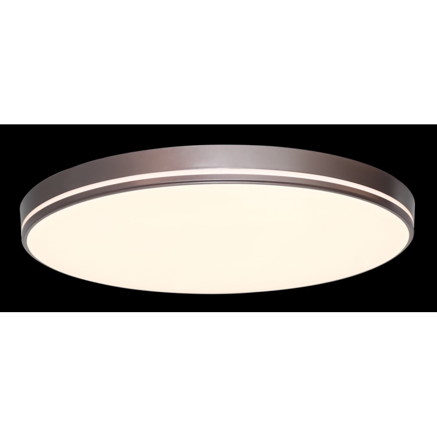 Immax NEO 07150-C51 - LED Stmívatelné stropní svítidlo NEO LITE AREAS LED/48W/230V Tuya Wi-Fi hnědá + dálkové ovládání