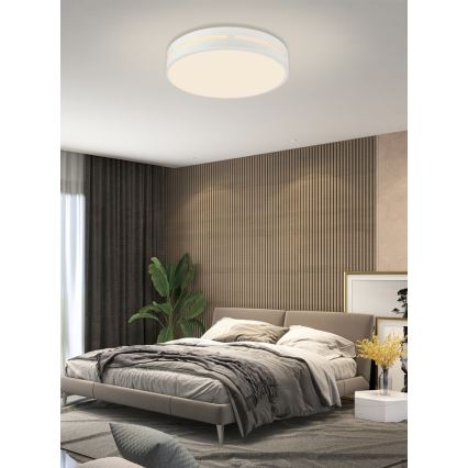 Immax NEO 07153-W50 - LED Stmívatelné stropní svítidlo NEO LITE PERFECTO LED/48W/230V Wi-Fi Tuya bílá + dálkové ovládání