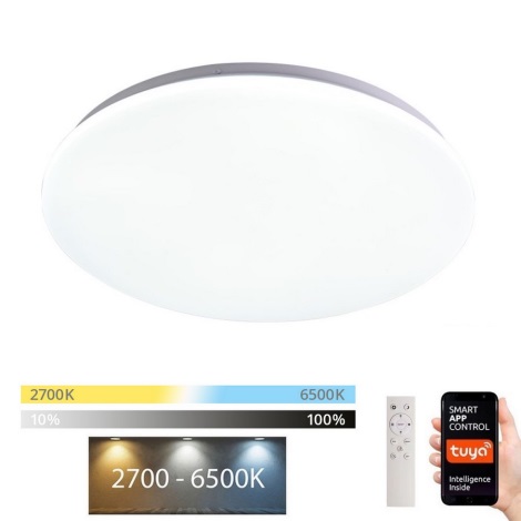 Immax NEO 07156-38 - LED Stmívatelné stropní svítidlo ANCORA LED/24W/230V 2700-6500K Wi-Fi + dálkové ovládání Tuya