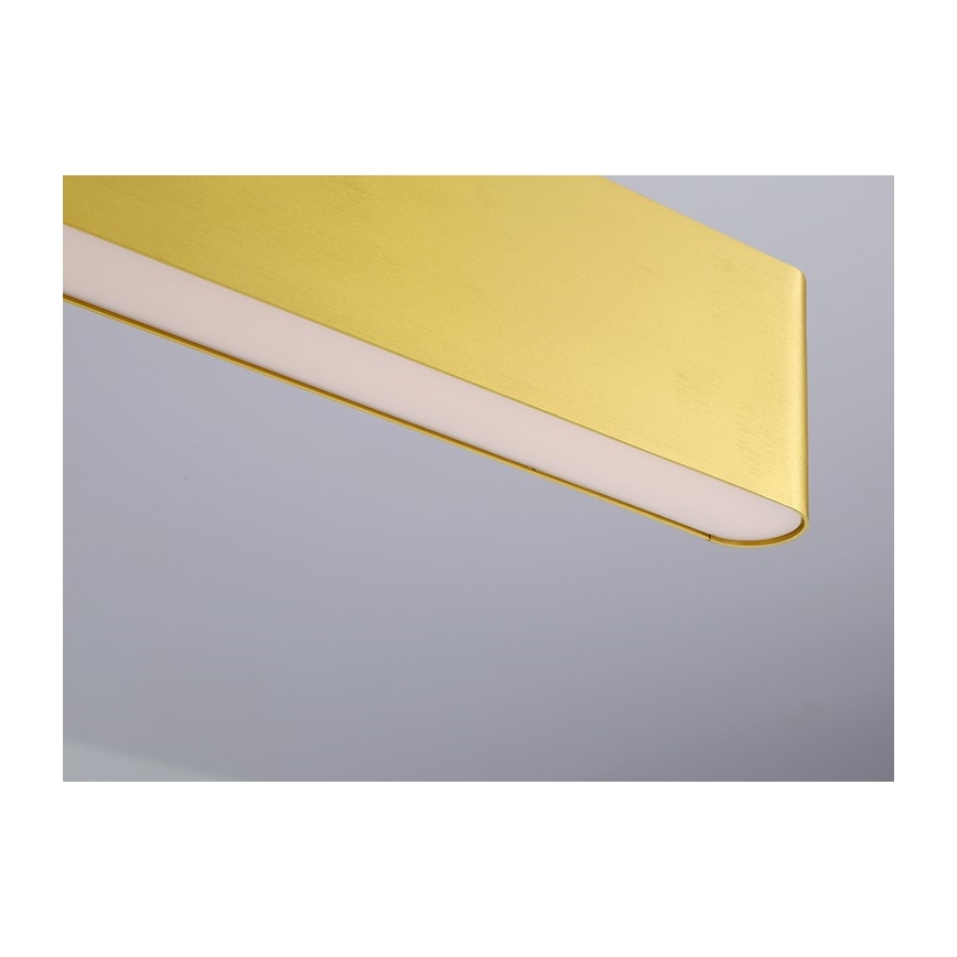 Immax NEO 07157-G120X - LED RGB+CCTW Stmívatelný lustr na lanku MILANO LED/40W/230V Tuya zlatá