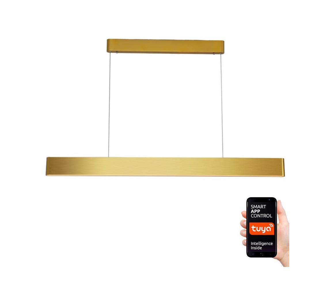 Immax Neo Immax NEO 07157-G120X- LED RGBW Stmívatelný lustr MILANO LED/40W/230V Tuya zlatá IM1051