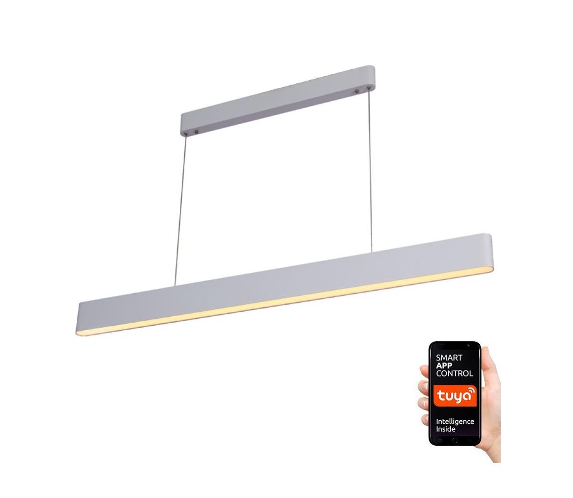 Immax Neo Immax NEO 07157-W120X - LED RGBW Stmívatelný lustr MILANO LED/40W/230V Tuya bílá IM1052