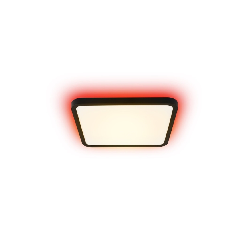 Immax NEO 07167-B40 - LED RGB+CCT Stmívatelné stropní svítidlo NEO LITE TUDO LED/50W/230V Wi-Fi Tuya černá + dálkové ovládání