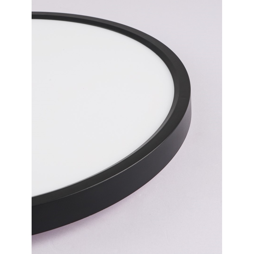 Immax NEO 07170-B60 - LED RGB+CCT Stmívatelné stropní svítidlo NEO LITE TUDO LED/65W/230V 2700-6500K Wi-Fi Tuya černá + dálkové ovládání
