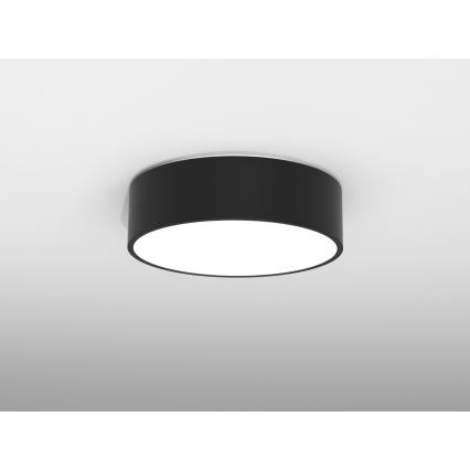 Immax NEO 07200L - LED Stmívatelné stropní svítidlo RONDATE LED/18W/230V 3000-6000K pr. 25 cm černá Tuya + dálkové ovládání
