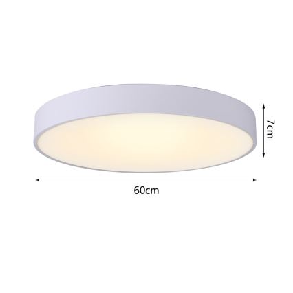 Immax NEO 07206L - LED Stmívatelné stropní svítidlo RONDATE LED/53W/230V bílá Tuya + dálkové ovládání