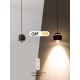 Immax NEO 07220L - LED Stmívatelný lustr na lanku DORMINE LED/6W/230V lesklá černá Tuya + dálkové ovládání