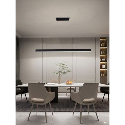 Immax NEO 07234L - LED Stmívatelný lustr na lanku NEO LITE TRIANGOLO LED/28W/230V Wi-Fi Tuya 2700-6500K + dálkové ovládání