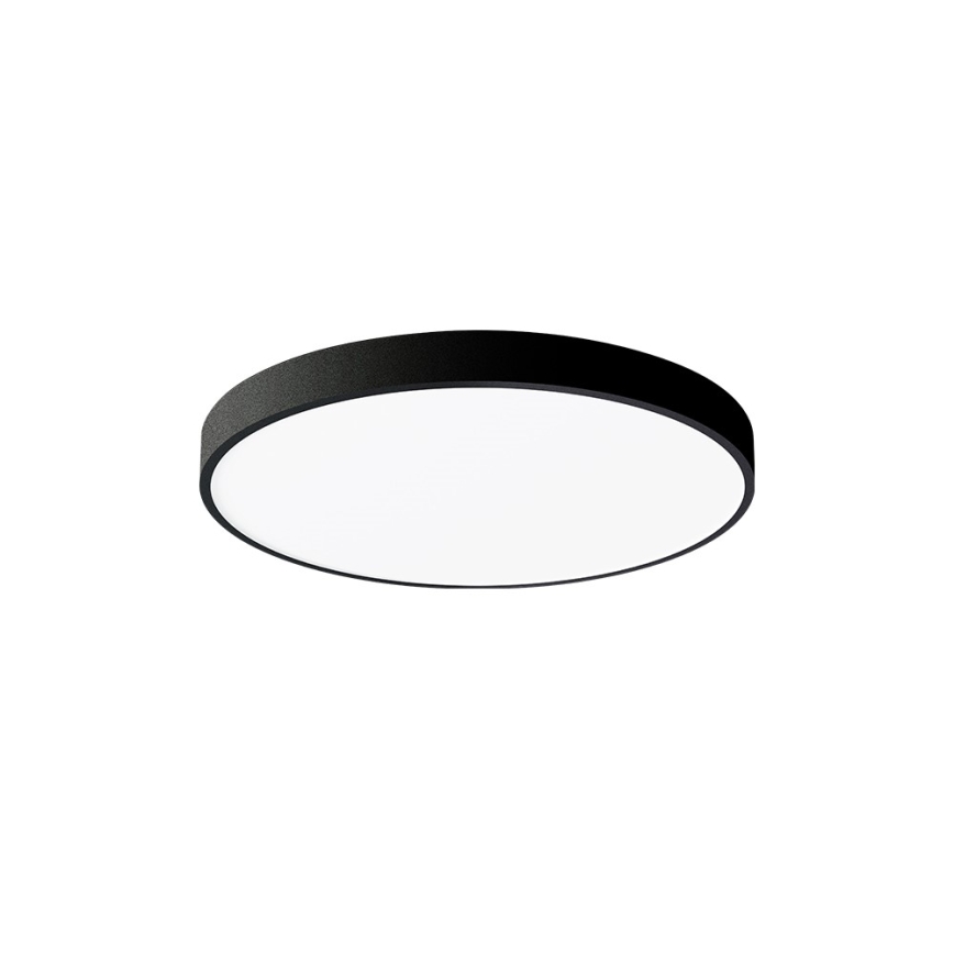 Immax NEO 07248L - LED Stmívatelné stropní svítidlo NEO LITE SEMPLICI LED/36W/230V 3000-6000K pr. 40 cm Wi-Fi Tuya černá + dálkové ovládání