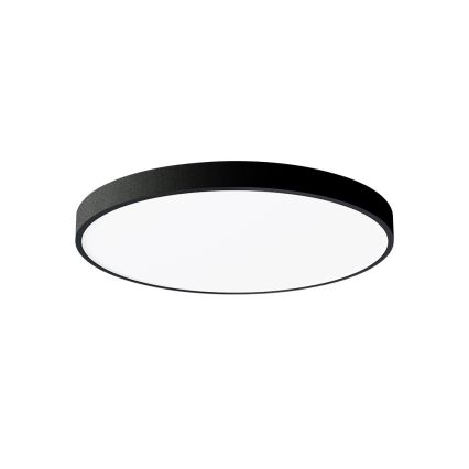 Immax NEO 07249L - LED Stmívatelné stropní svítidlo NEO LITE SEMPLICI LED/48W/230V 3000-6000K pr. 50 cm Wi-Fi Tuya černá + dálkové ovládání