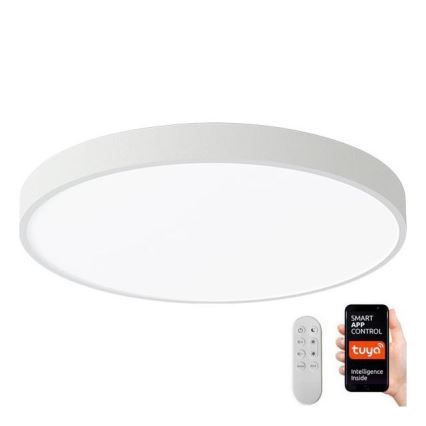 Immax NEO 07251L - LED Stmívatelné stropní svítidlo NEO LITE SEMPLICI LED/36W/230V 3000-6000K Wi-Fi Tuya bílá + dálkové ovládání