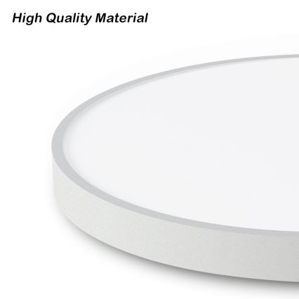 Immax NEO 07251L - LED Stmívatelné stropní svítidlo NEO LITE SEMPLICI LED/36W/230V 3000-6000K Wi-Fi Tuya bílá + dálkové ovládání
