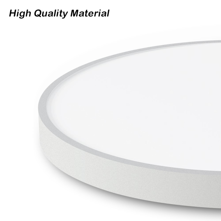 Immax NEO 07251L - LED Stmívatelné stropní svítidlo NEO LITE SEMPLICI LED/36W/230V 3000-6000K pr. 40 cm Wi-Fi Tuya bílá + dálkové ovládání