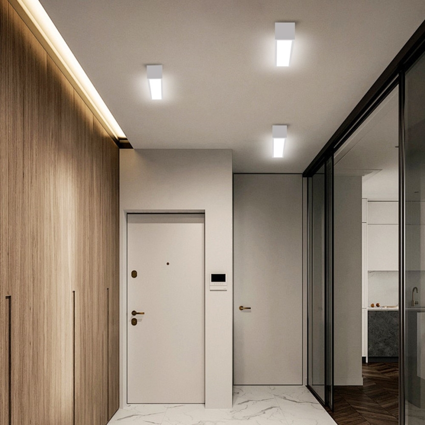 Immax NEO 07257L - LED Stmívatelné stropní svítidlo NEO LITE LUNGO LED/20W/230V 3000-6000K Wi-Fi Tuya bílá + dálkové ovládání